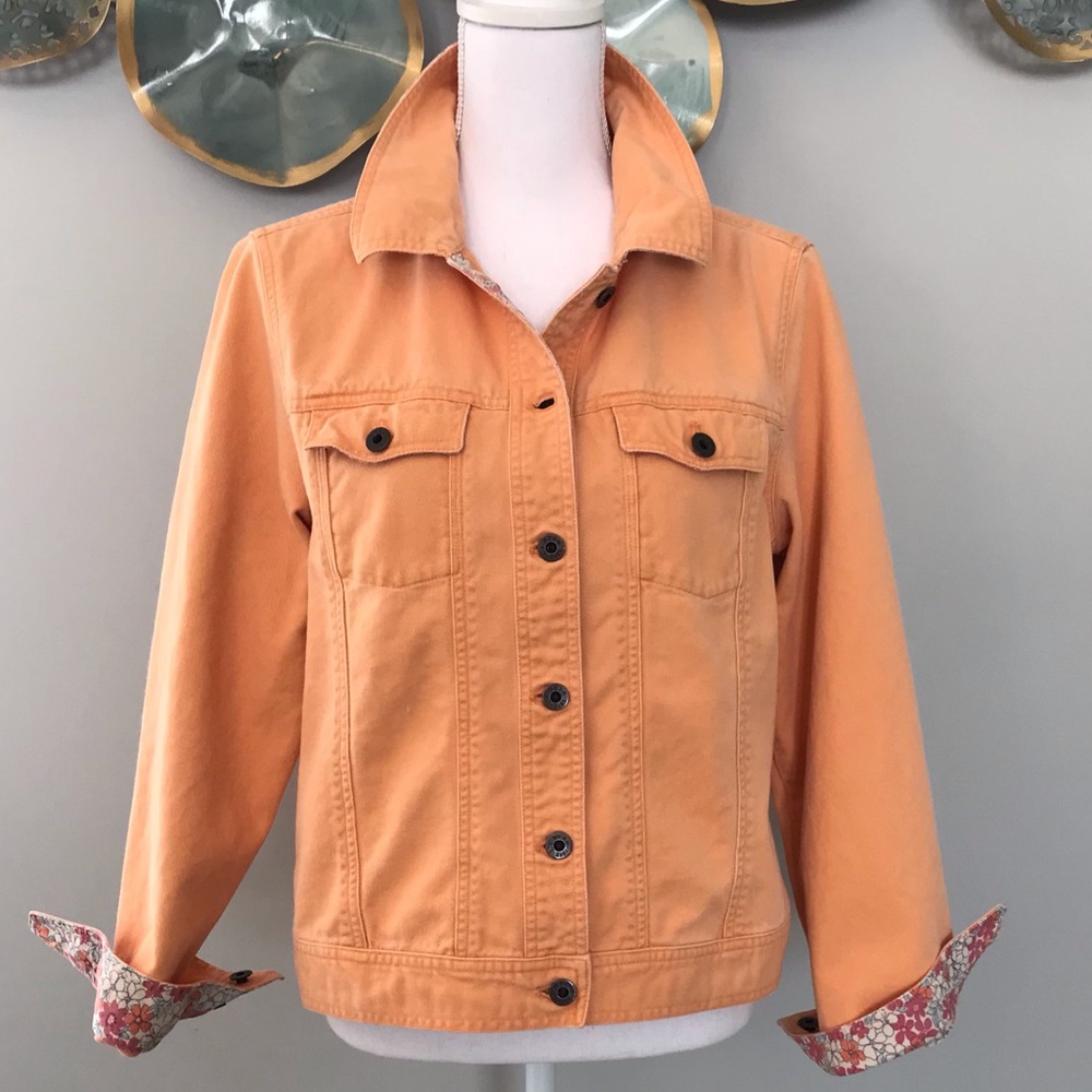 LLBean Denim Jacket Perfect for Spring